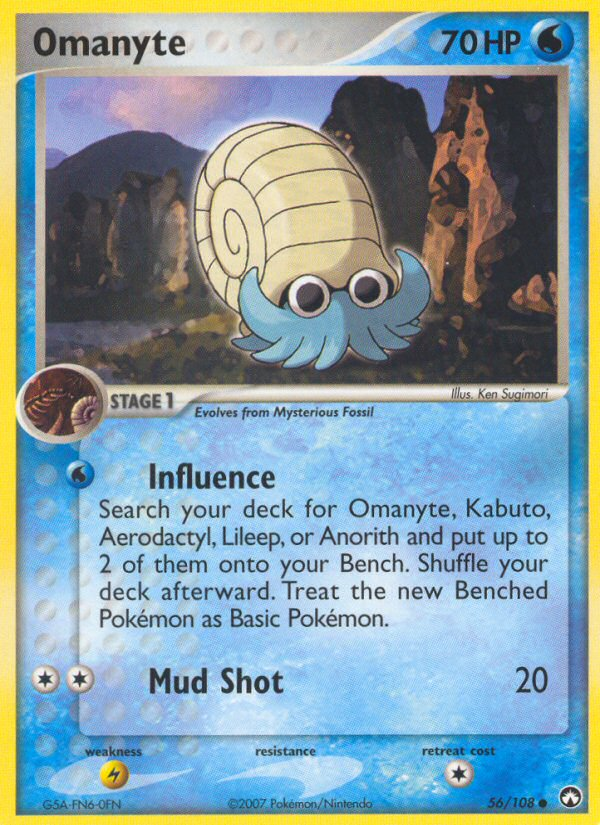 Omanyte (56/108) [EX: Power Keepers] | RetroPlay Games