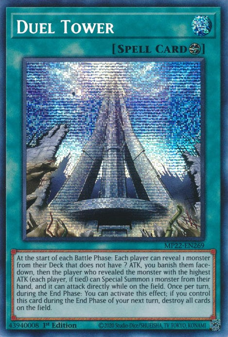 Duel Tower [MP22-EN269] Prismatic Secret Rare | RetroPlay Games