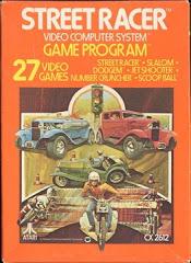 Street Racer [Text Label] - Atari 2600 | RetroPlay Games