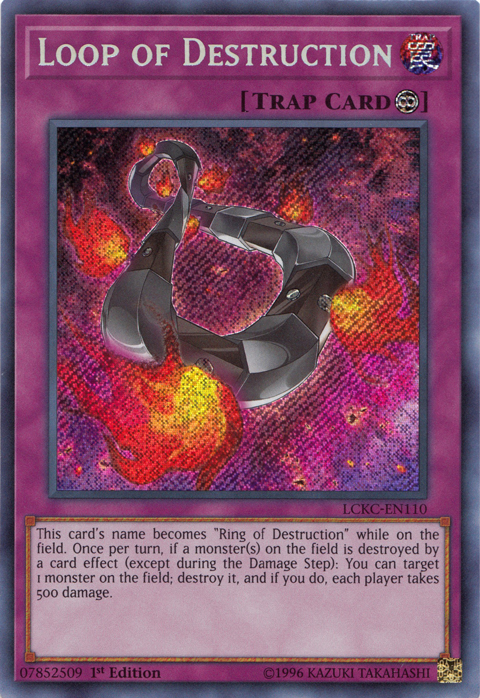 Loop of Destruction [LCKC-EN110] Secret Rare | RetroPlay Games