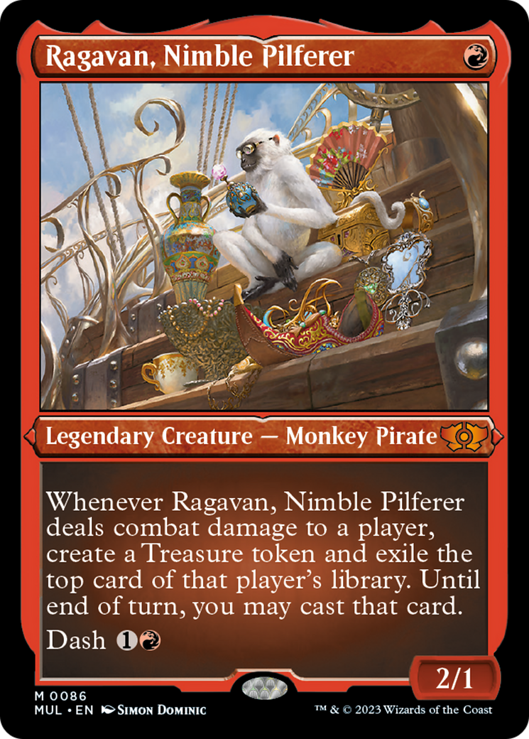 Ragavan, Nimble Pilferer (Foil Etched) [Multiverse Legends] | RetroPlay Games