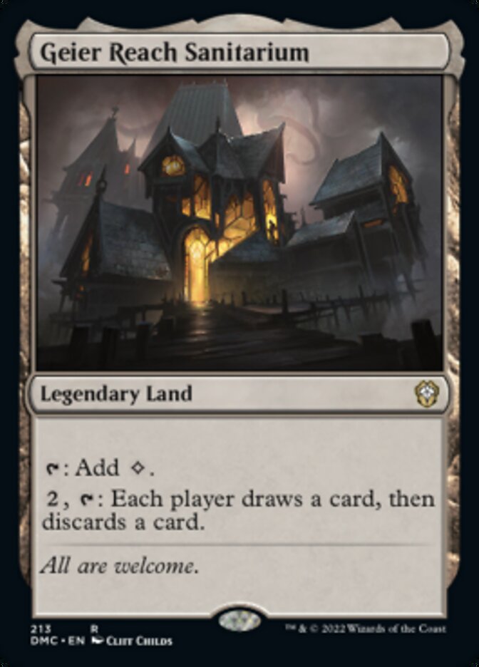 Geier Reach Sanitarium [Dominaria United Commander] | RetroPlay Games