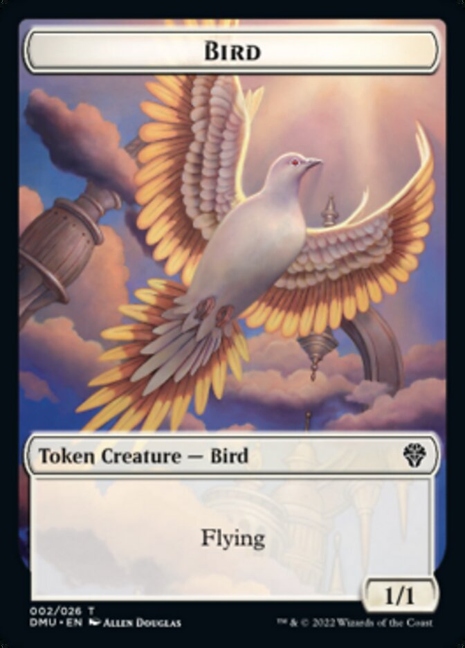 Bird (002) // Angel Double-sided Token [Dominaria United Tokens] | RetroPlay Games