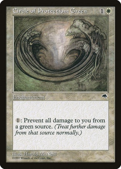 Circle of Protection: Green [Tempest] | RetroPlay Games