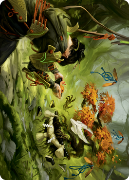 Commune with Spirits Art Card [Kamigawa: Neon Dynasty Art Series] | RetroPlay Games