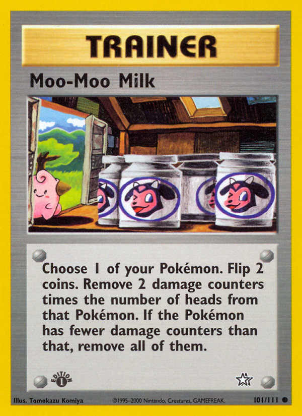 Moo-Moo Milk (101/111) [Neo Genesis 1st Edition] | RetroPlay Games