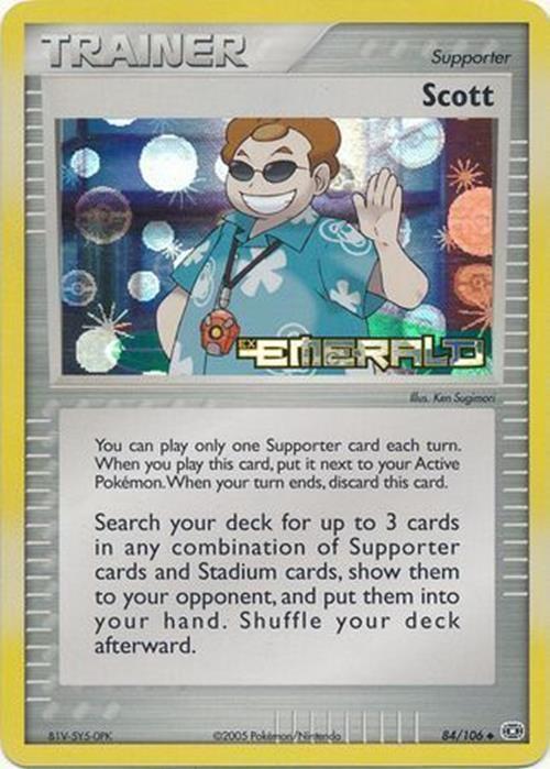 Scott (84/106) (Stamped) [EX: Emerald] | RetroPlay Games