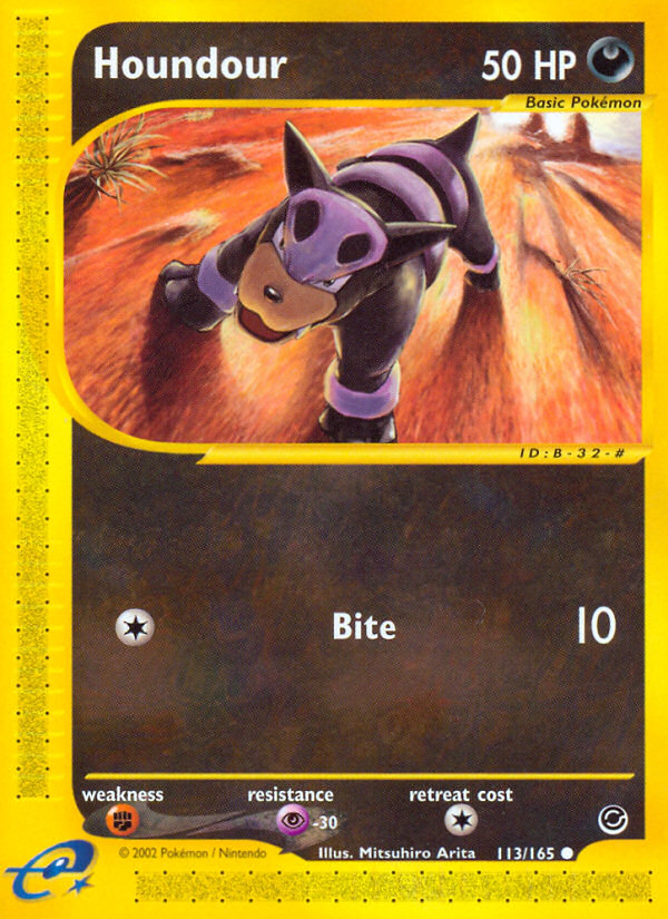 Houndour (113/165) [Expedition: Base Set] | RetroPlay Games