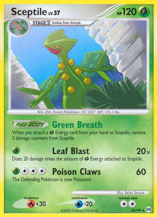 Sceptile (30/99) [Platinum: Arceus] | RetroPlay Games