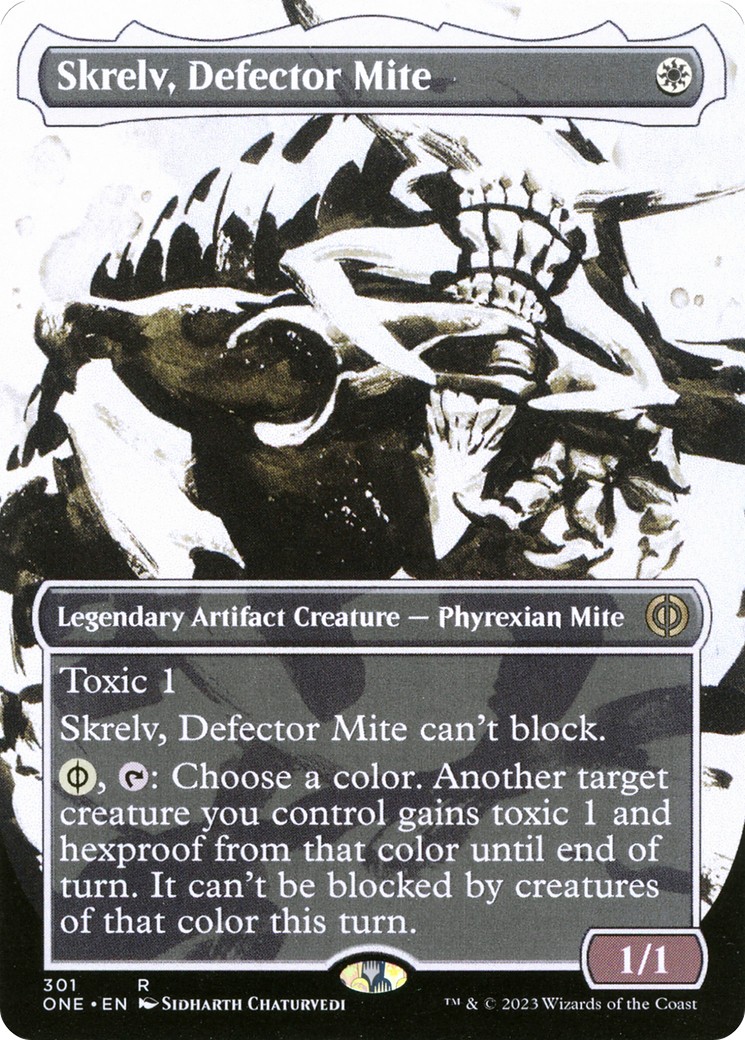 Skrelv, Defector Mite (Borderless Ichor) [Phyrexia: All Will Be One] | RetroPlay Games