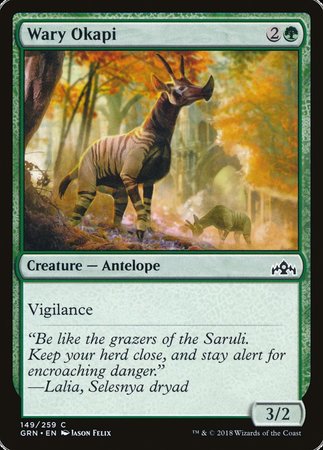 Wary Okapi [Guilds of Ravnica] | RetroPlay Games