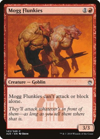 Mogg Flunkies [Masters 25] | RetroPlay Games