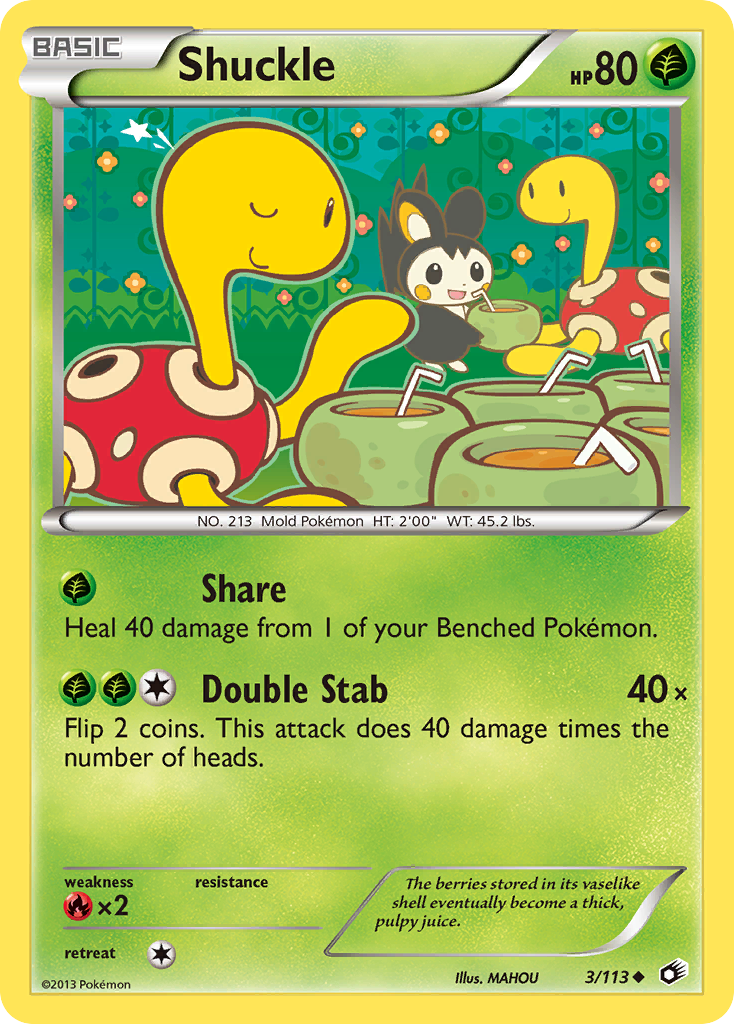 Shuckle (3/113) [Black & White: Legendary Treasures] | RetroPlay Games