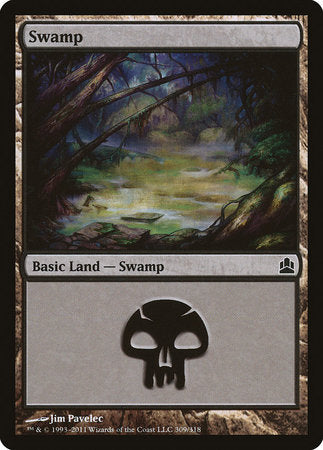 Swamp (309) [Commander 2011] | RetroPlay Games