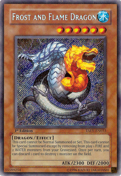 Frost and Flame Dragon [TAEV-EN033] Secret Rare | RetroPlay Games