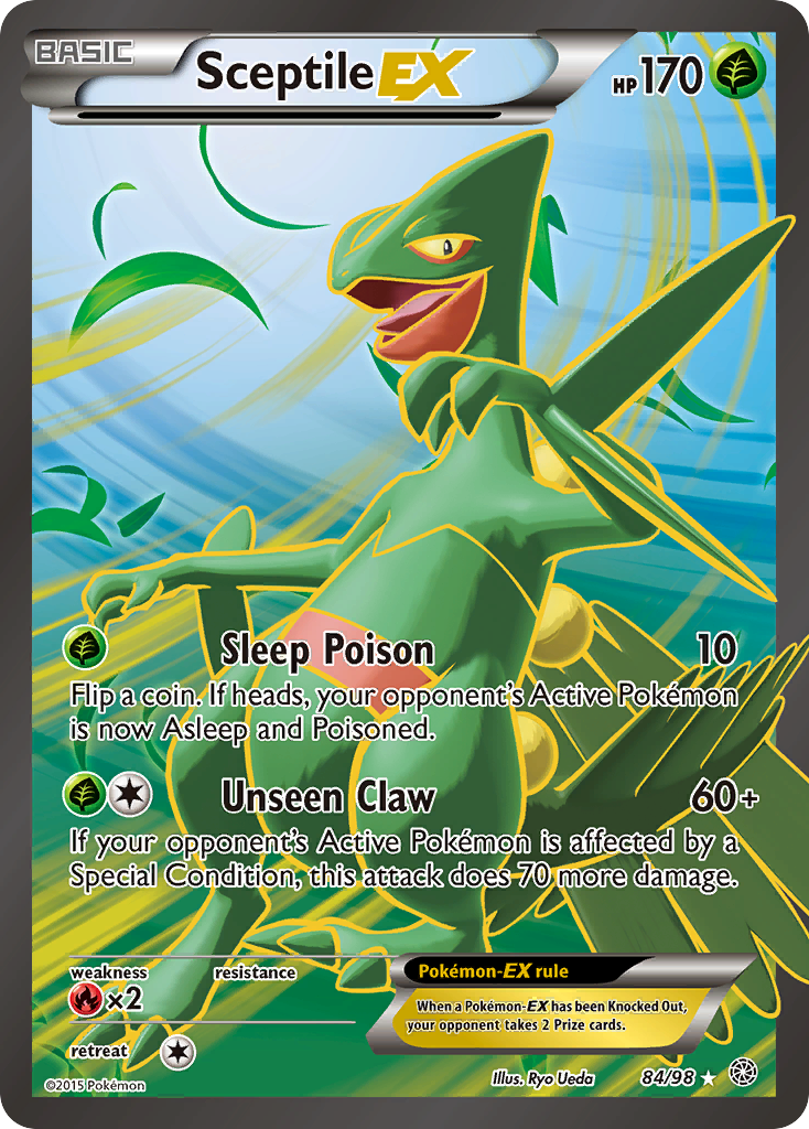 Sceptile EX (84/98) [XY: Ancient Origins] | RetroPlay Games