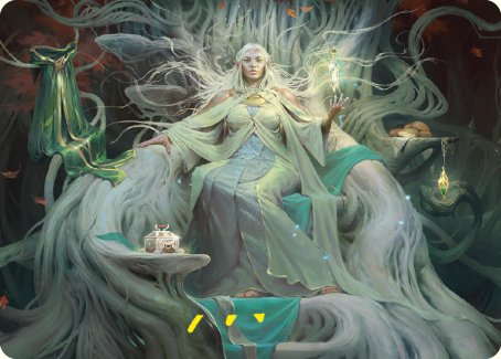 Galadriel, Gift-Giver Art Card [The Lord of the Rings: Tales of Middle-earth Art Series] | RetroPlay Games