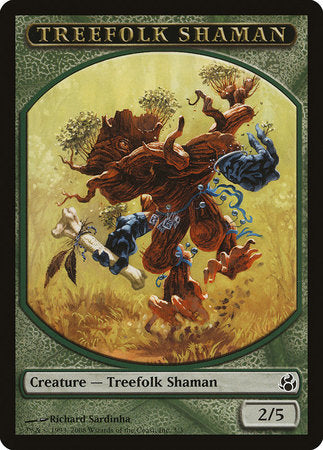 Treefolk Shaman Token [Morningtide Tokens] | RetroPlay Games