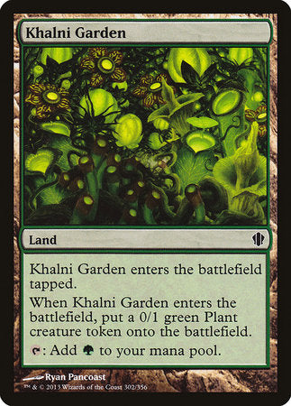 Khalni Garden [Commander 2013] | RetroPlay Games