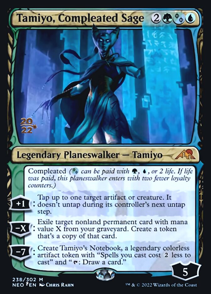 Tamiyo, Compleated Sage [Kamigawa: Neon Dynasty Prerelease Promos] | RetroPlay Games