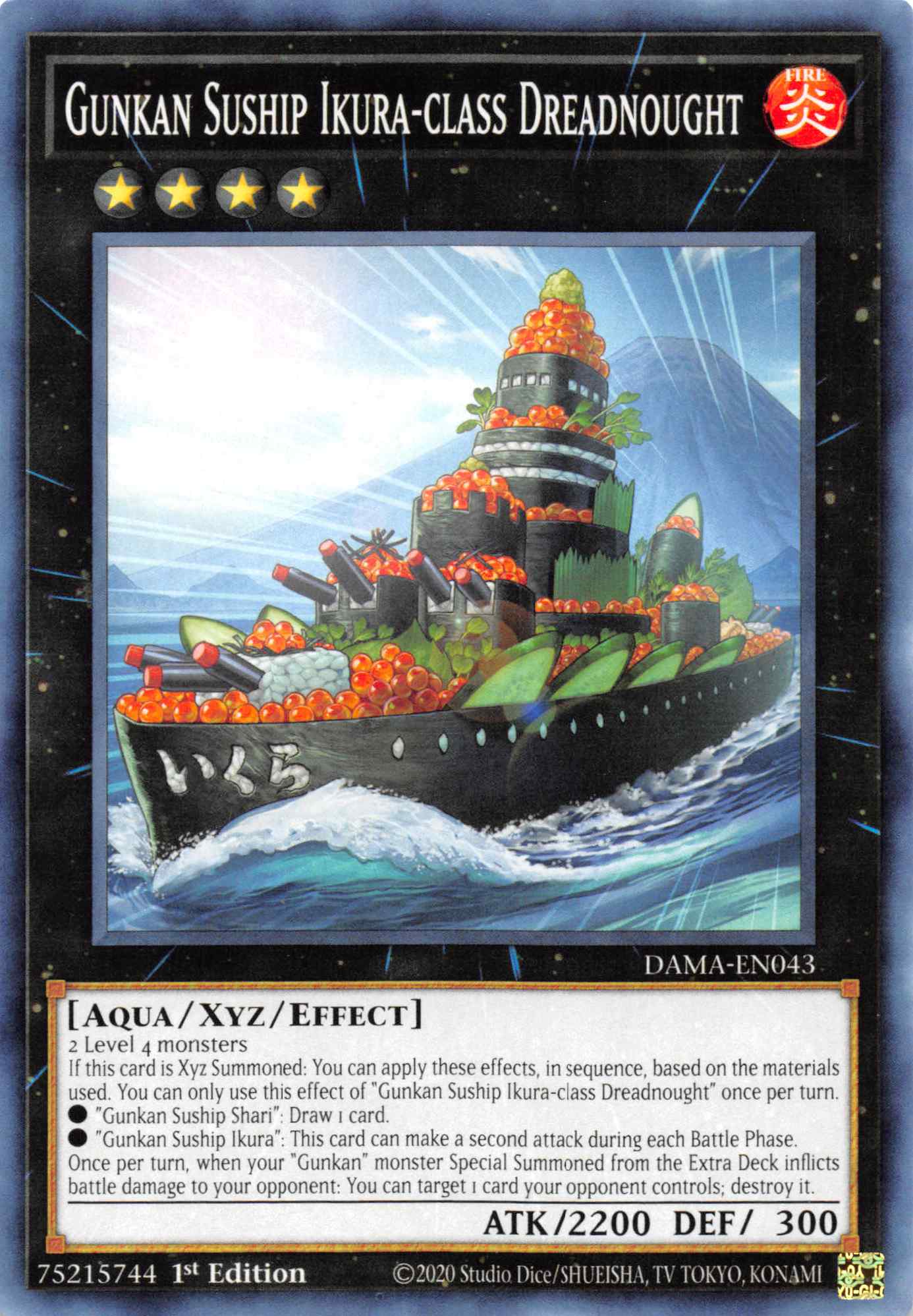Gunkan Suship Ikura-class Dreadnought [DAMA-EN043] Common | RetroPlay Games