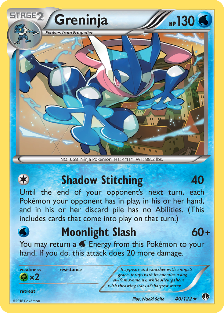 Greninja (40/122) [XY: BREAKpoint] | RetroPlay Games