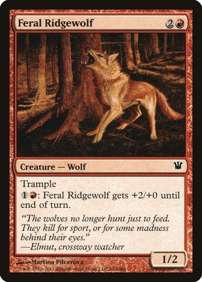 Feral Ridgewolf [Innistrad] | RetroPlay Games