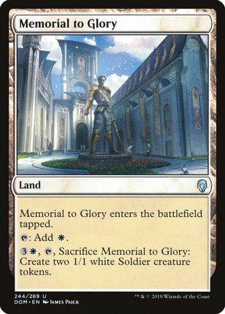 Memorial to Glory [Dominaria] | RetroPlay Games
