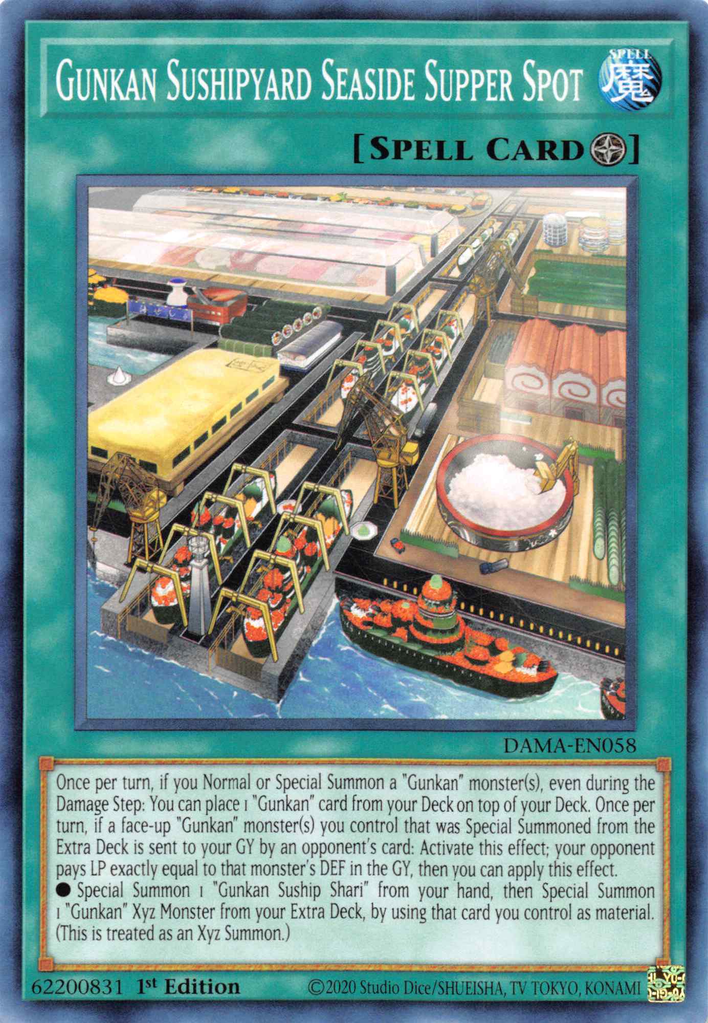 Gunkan Sushipyard Seaside Supper Spot [DAMA-EN058] Common | RetroPlay Games