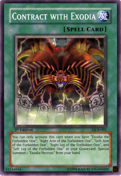 Contract with Exodia [DCR-031] Common | RetroPlay Games
