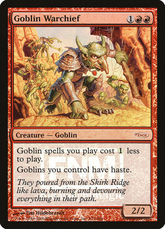 Goblin Warchief (2006) [Friday Night Magic 2006] | RetroPlay Games