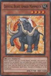 Crystal Beast Amber Mammoth [LCGX-EN159] Common | RetroPlay Games