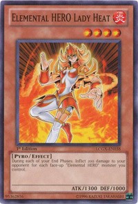 Elemental HERO Lady Heat [LCGX-EN038] Common | RetroPlay Games