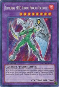 Elemental HERO Shining Phoenix Enforcer [LCGX-EN139] Secret Rare | RetroPlay Games