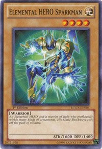 Elemental HERO Sparkman [LCGX-EN006] Common | RetroPlay Games