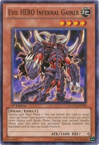 Evil HERO Infernal Gainer [LCGX-EN030] Common | RetroPlay Games