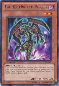 Evil HERO Infernal Prodigy [LCGX-EN031] Rare | RetroPlay Games