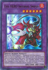 Evil HERO Infernal Sniper [LCGX-EN071] Ultra Rare | RetroPlay Games