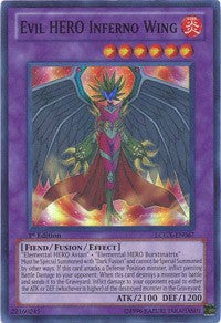 Evil HERO Inferno Wing [LCGX-EN067] Super Rare | RetroPlay Games