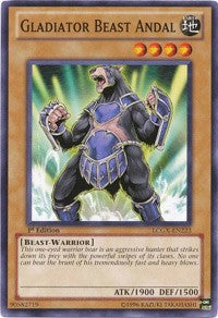 Gladiator Beast Andal [LCGX-EN223] Common | RetroPlay Games