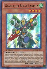 Gladiator Beast Lanista [LCGX-EN252] Ultra Rare | RetroPlay Games