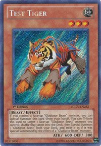 Test Tiger [LCGX-EN242] Secret Rare | RetroPlay Games