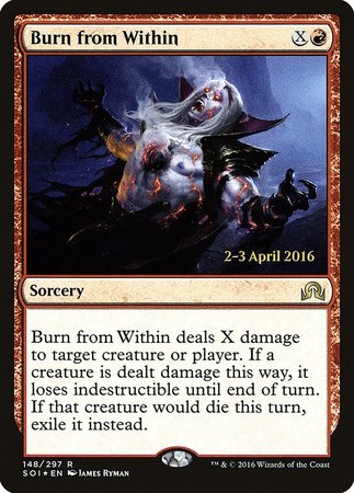 Burn from Within [Shadows over Innistrad Promos] | RetroPlay Games