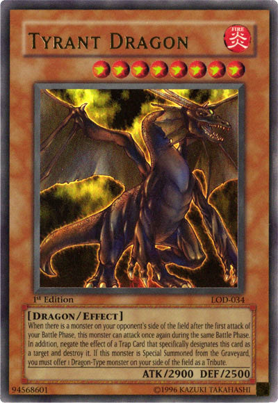 Tyrant Dragon [LOD-034] Ultra Rare | RetroPlay Games