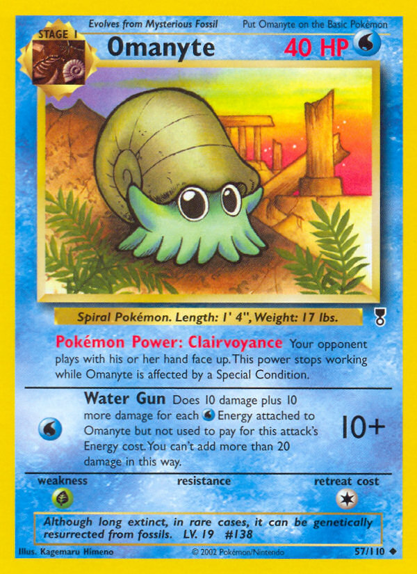 Omanyte (57/110) [Legendary Collection] | RetroPlay Games