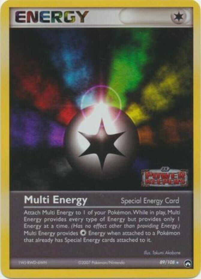 Multi Energy (89/108) (Stamped) [EX: Power Keepers] | RetroPlay Games