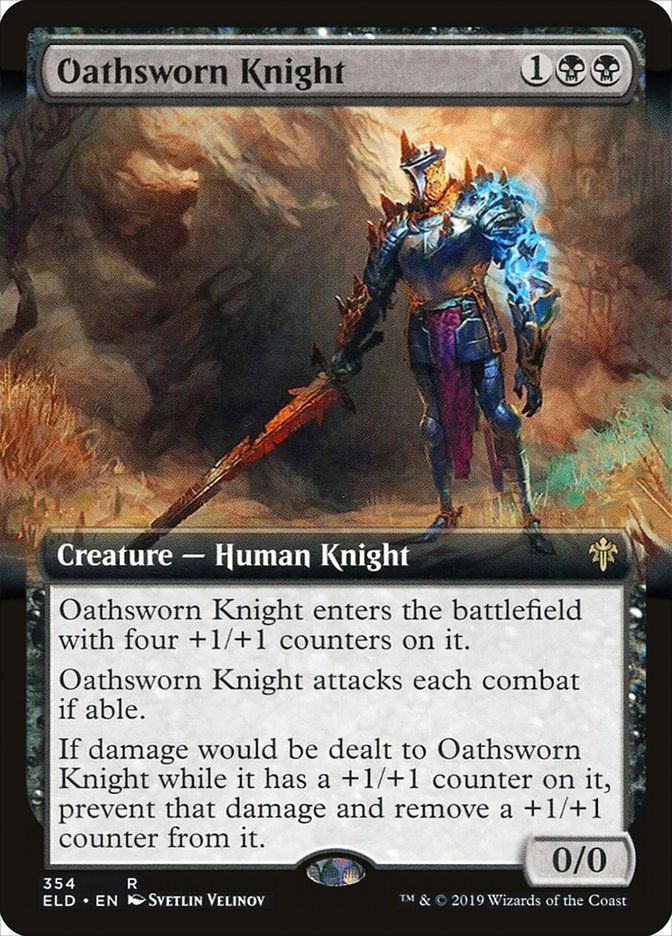 Oathsworn Knight (Extended Art) [Throne of Eldraine] | RetroPlay Games