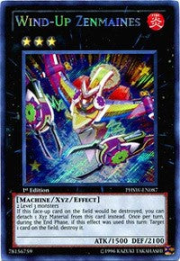 Wind-Up Zenmaines [PHSW-EN087] Secret Rare | RetroPlay Games