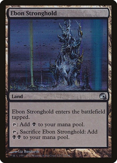 Ebon Stronghold [Premium Deck Series: Graveborn] | RetroPlay Games