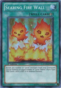 Searing Fire Wall [HA05-EN027] Super Rare | RetroPlay Games